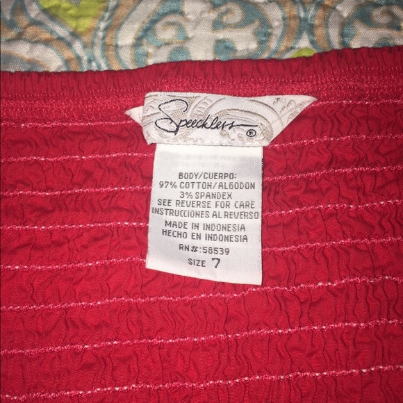 ❤️FINAL PRICE Strapless Size 7 Speechless Dress❤️ - Picture 3 of 4